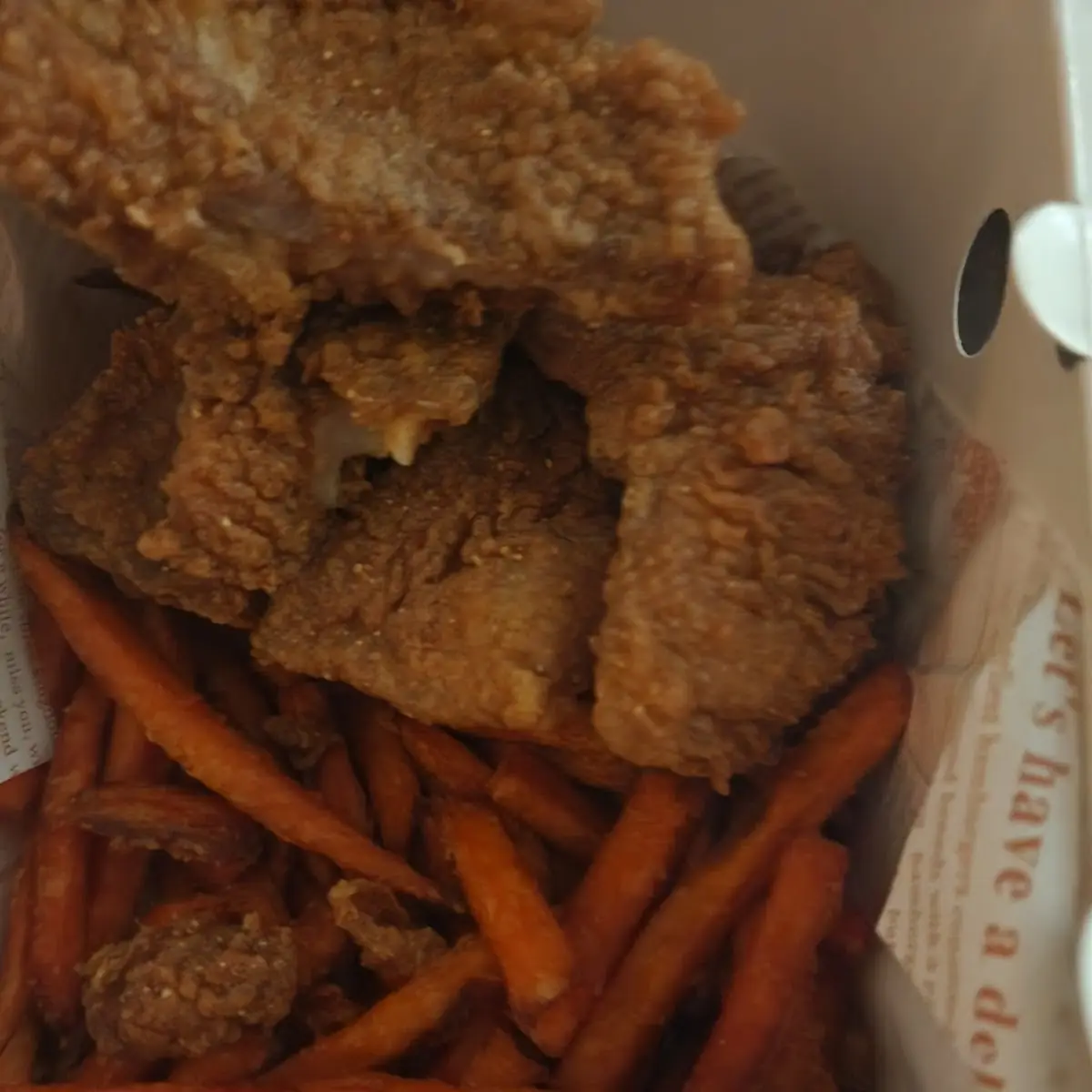 chicken tenders basket鸡篮子